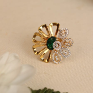 emerald hue ring