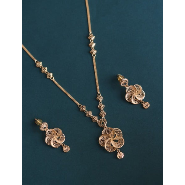 floral necklace set floral necklace set